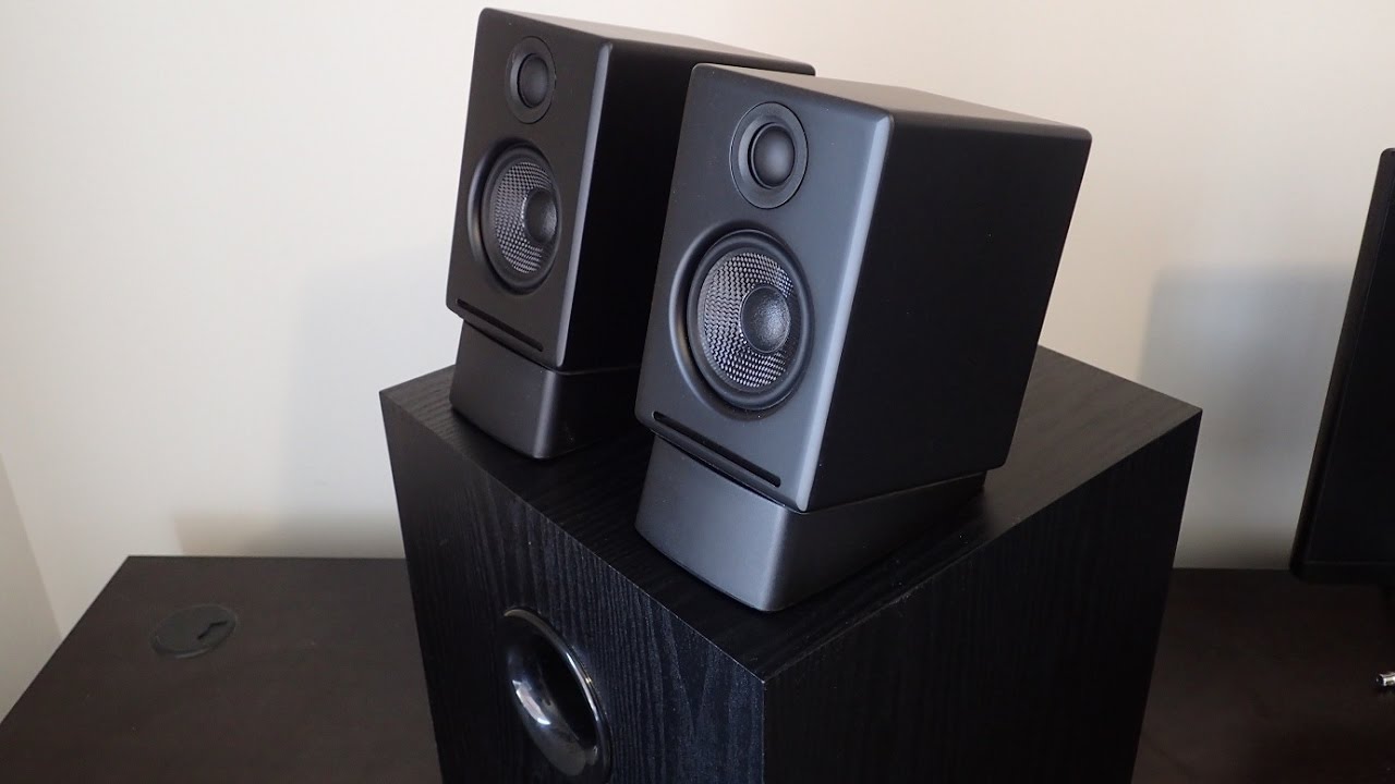 Обзор акустической системы Audioengine A2+ и Pioneer SW-8MK2