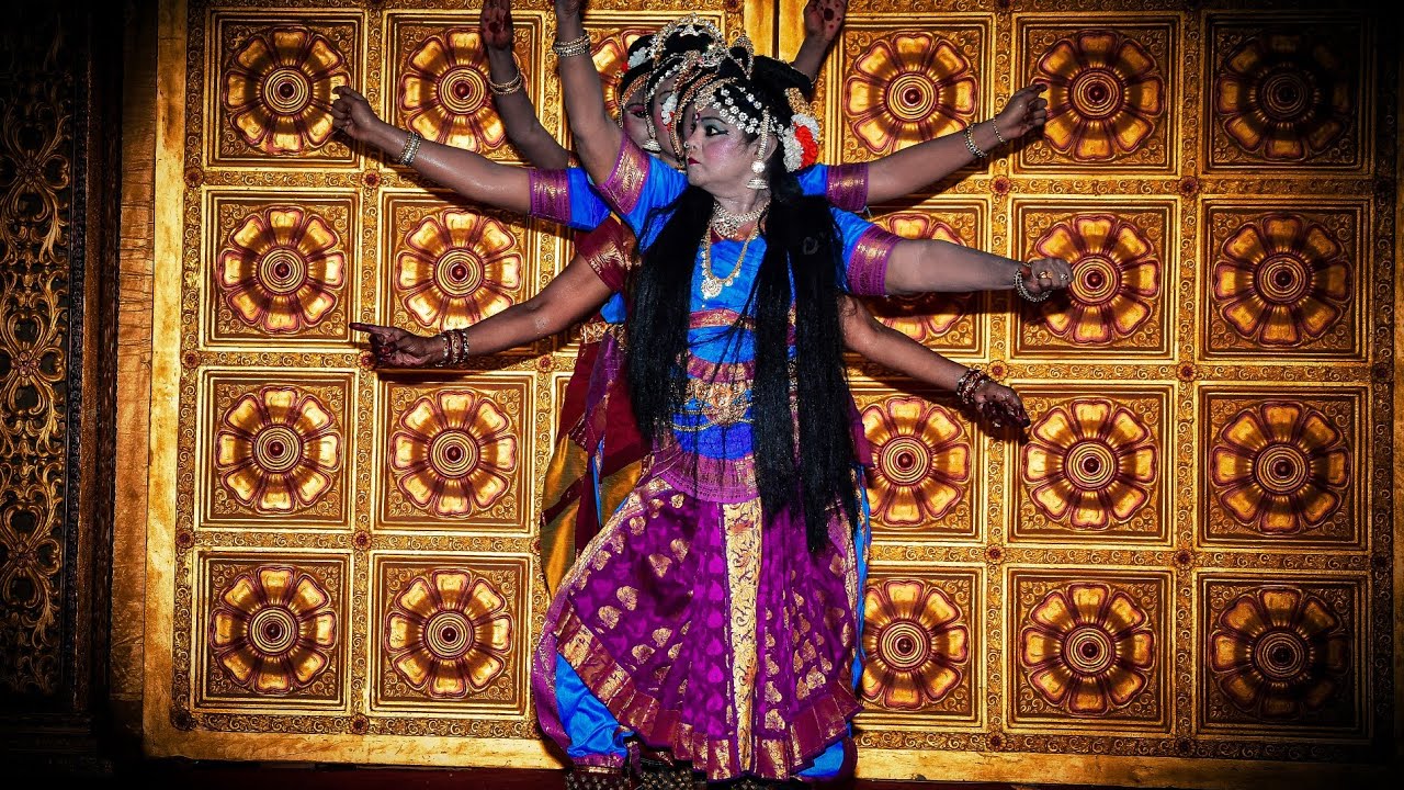 Mahishasura Mardhini Dance|Sri Kalakendira cultural academy|Navaratri festival 2019@Meenakshi temple