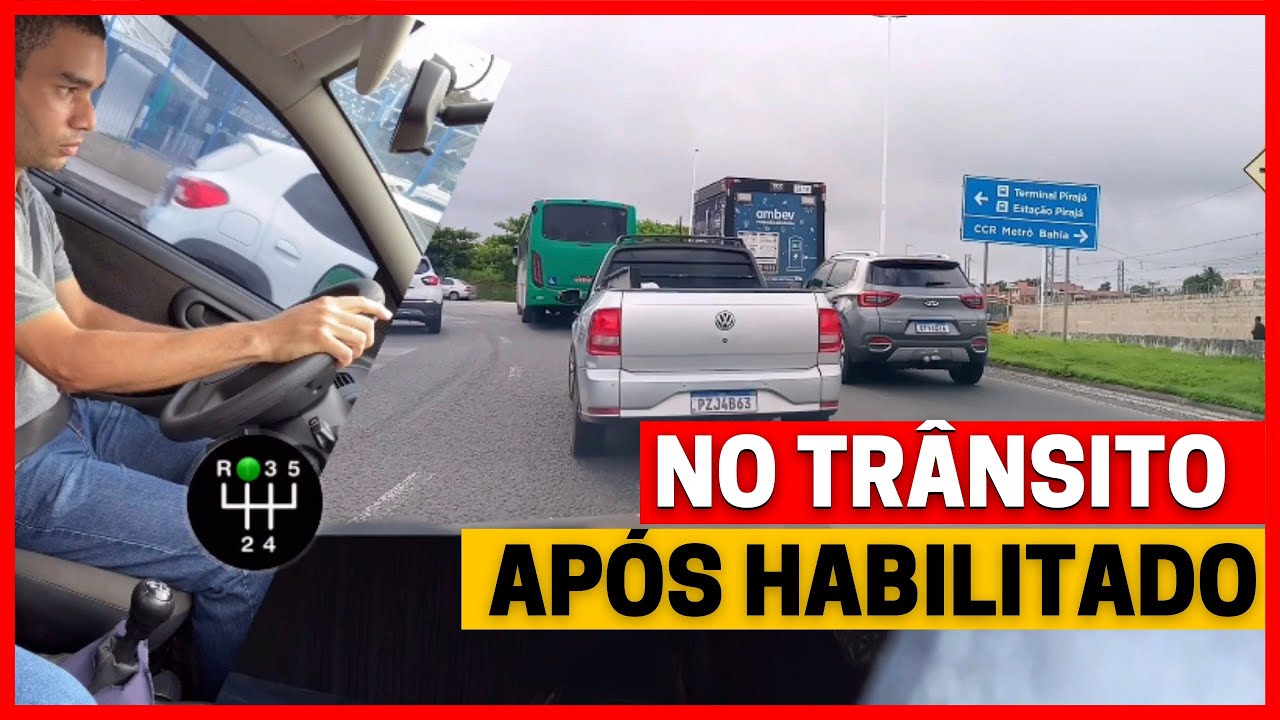 COMEÇANDO A DIRIGIR O PRÓPRIO VEÍCULO APÓS HABILITADO.