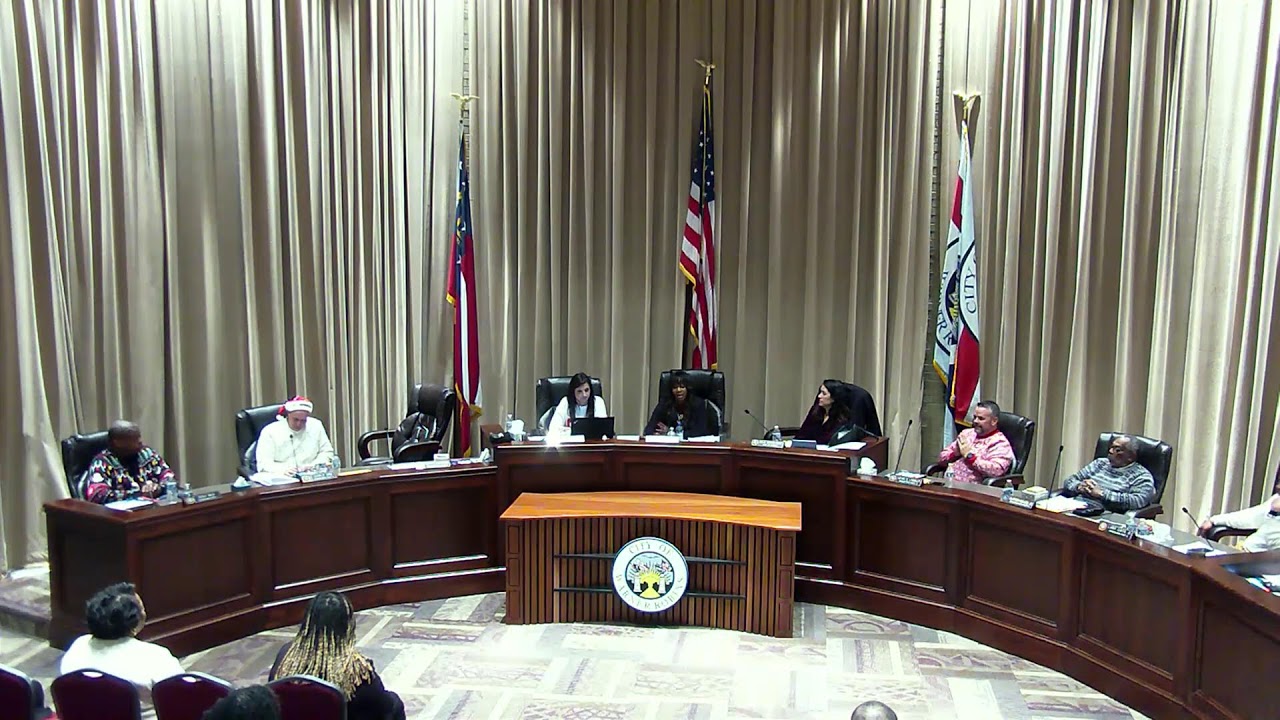Mayor and Council Meeting 12/15/2025