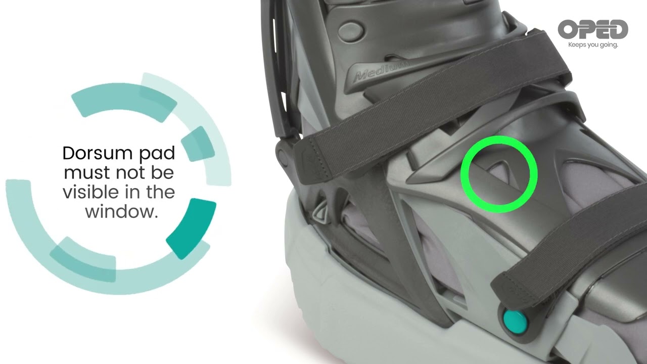 VACOped: Dorsum Pad Application | Foot Range