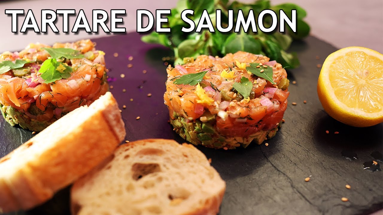 Recette facile tartare de Saumon-avocat