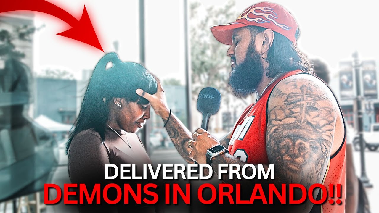 She Got DELIVERED FROM DEMONS In Downtown Orlando!!