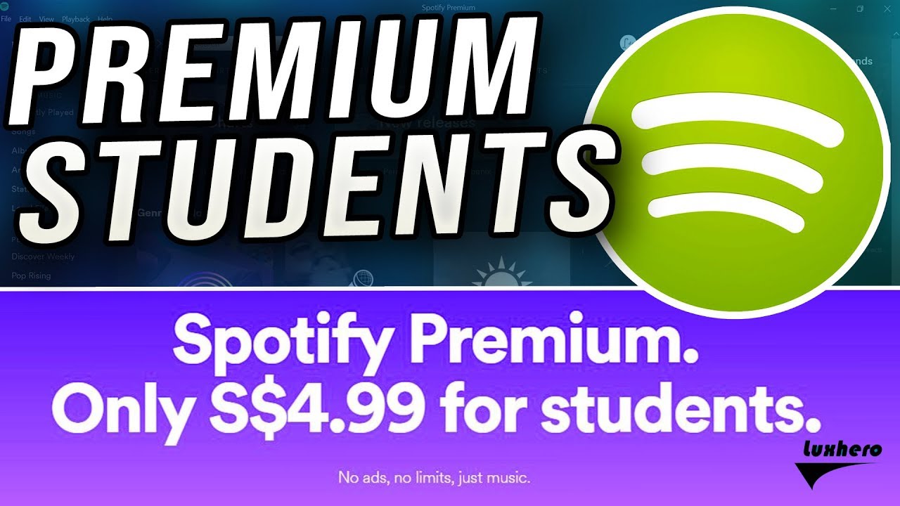 Spotify - How to get Premium For Students