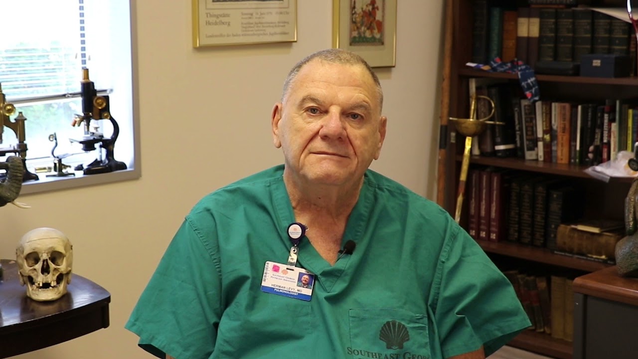 Herman Levy, M.D. Gets Vaccinated