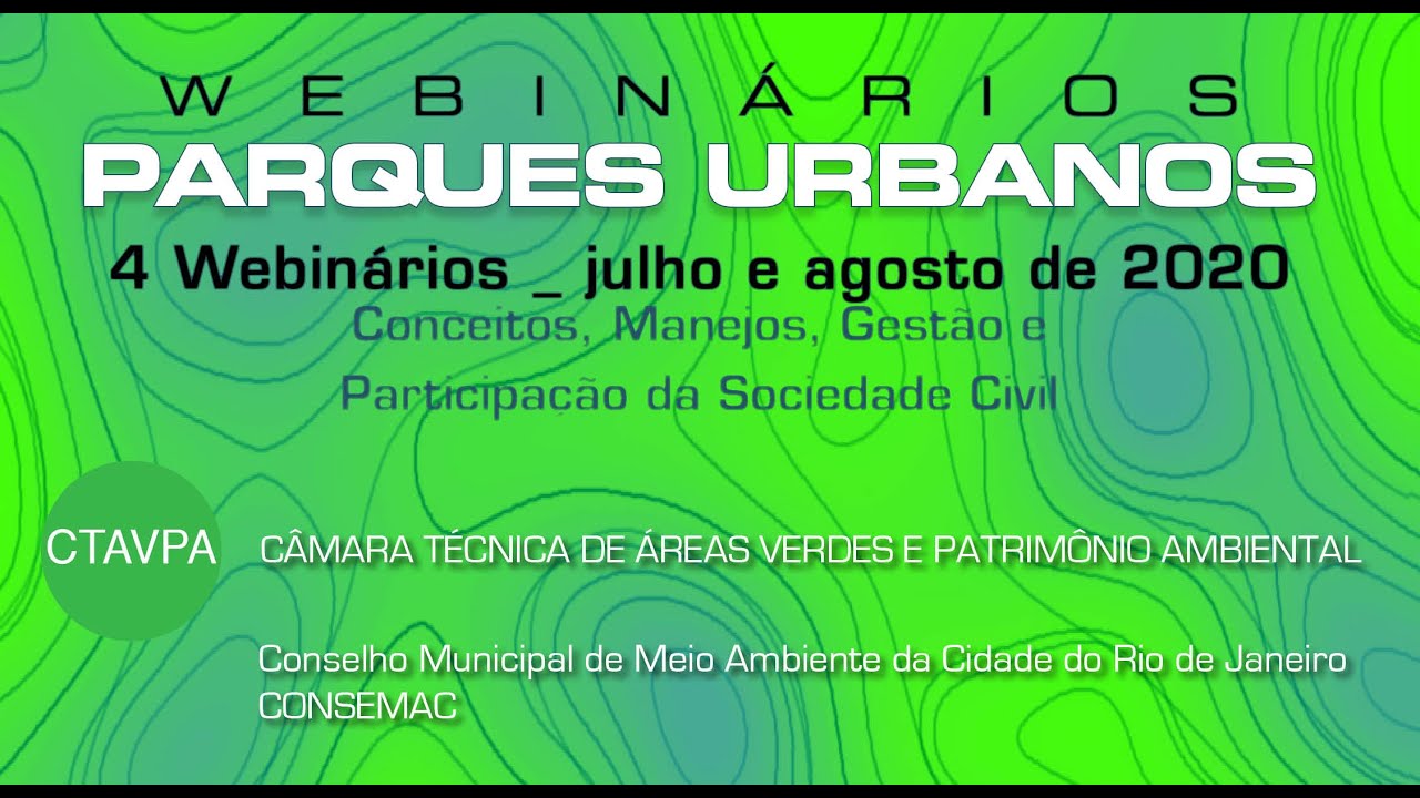 Relatório _ Webnário: Parques Urbanos