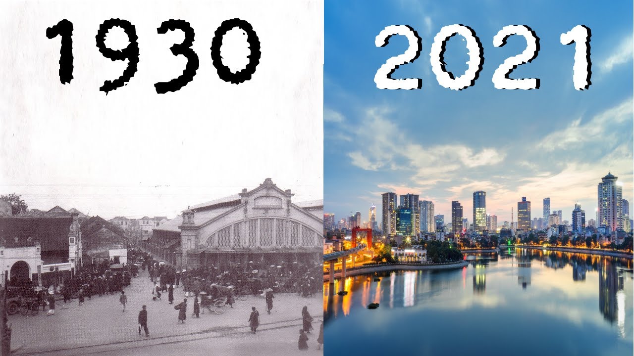 Evolution of Hanoi 1930 - 2021