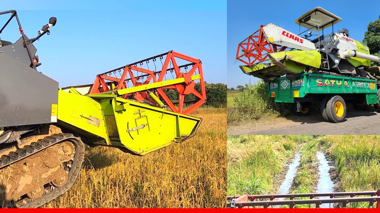 Off-Roading with Claas Crop Tiger 40 || Tank like feeling || New Shifting Trolley