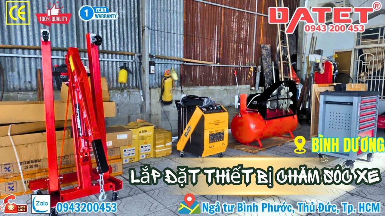 Hoàn Thành Công Trình Lắp Đặt Thiết Bị Gara – Bàn Giao Cho Khách Hàng Vận Hành Ngay Tại Bình Dương.