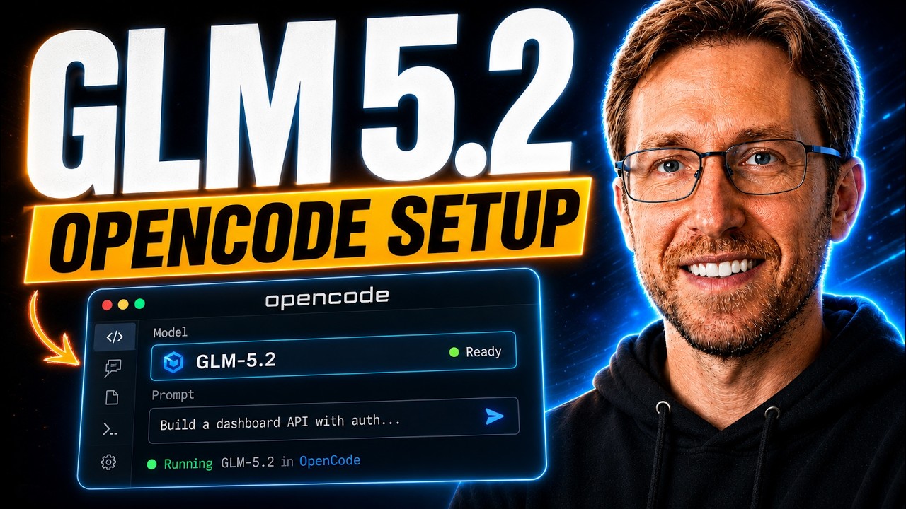 GLM 5.2 Inside OpenCode Go In Minutes!