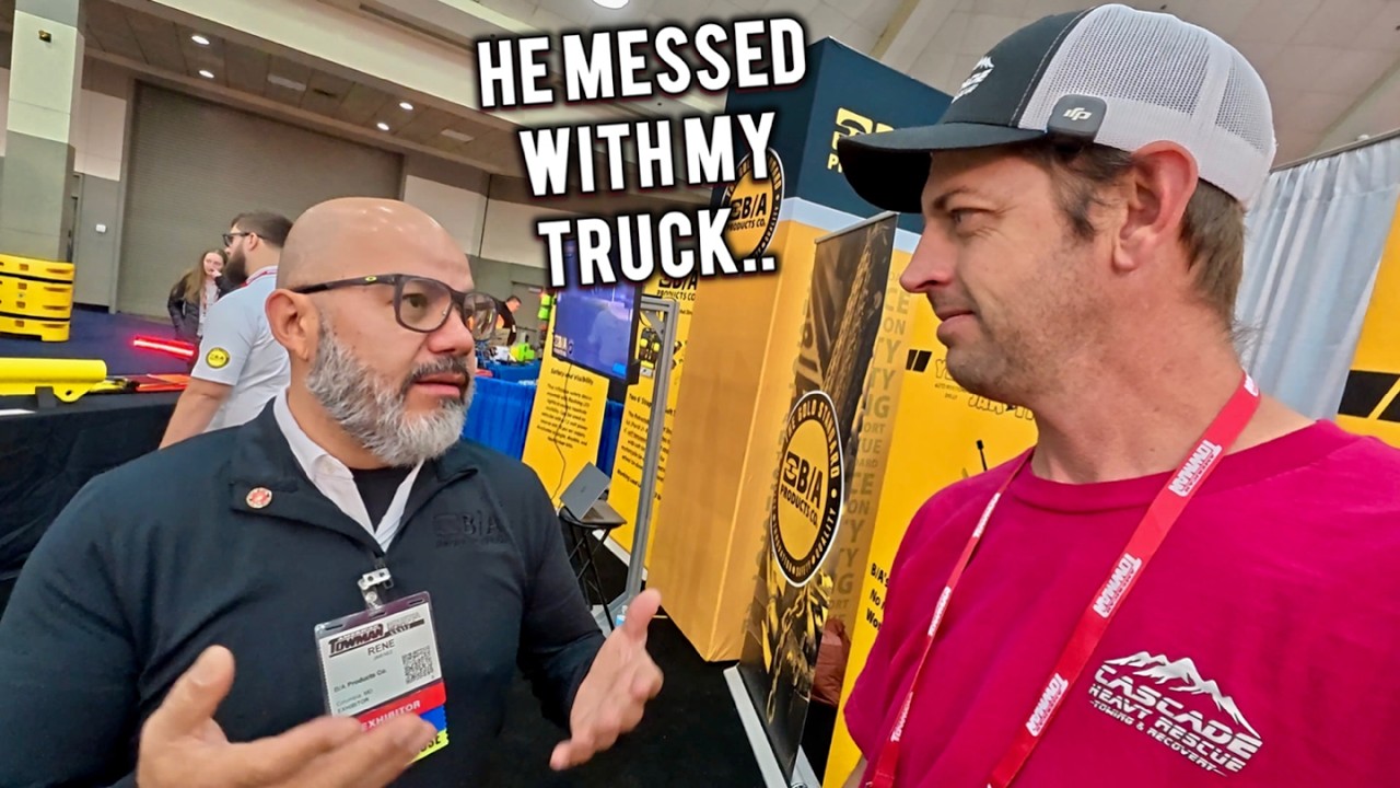 This Guy Messed With My Truck At The Tow Show..