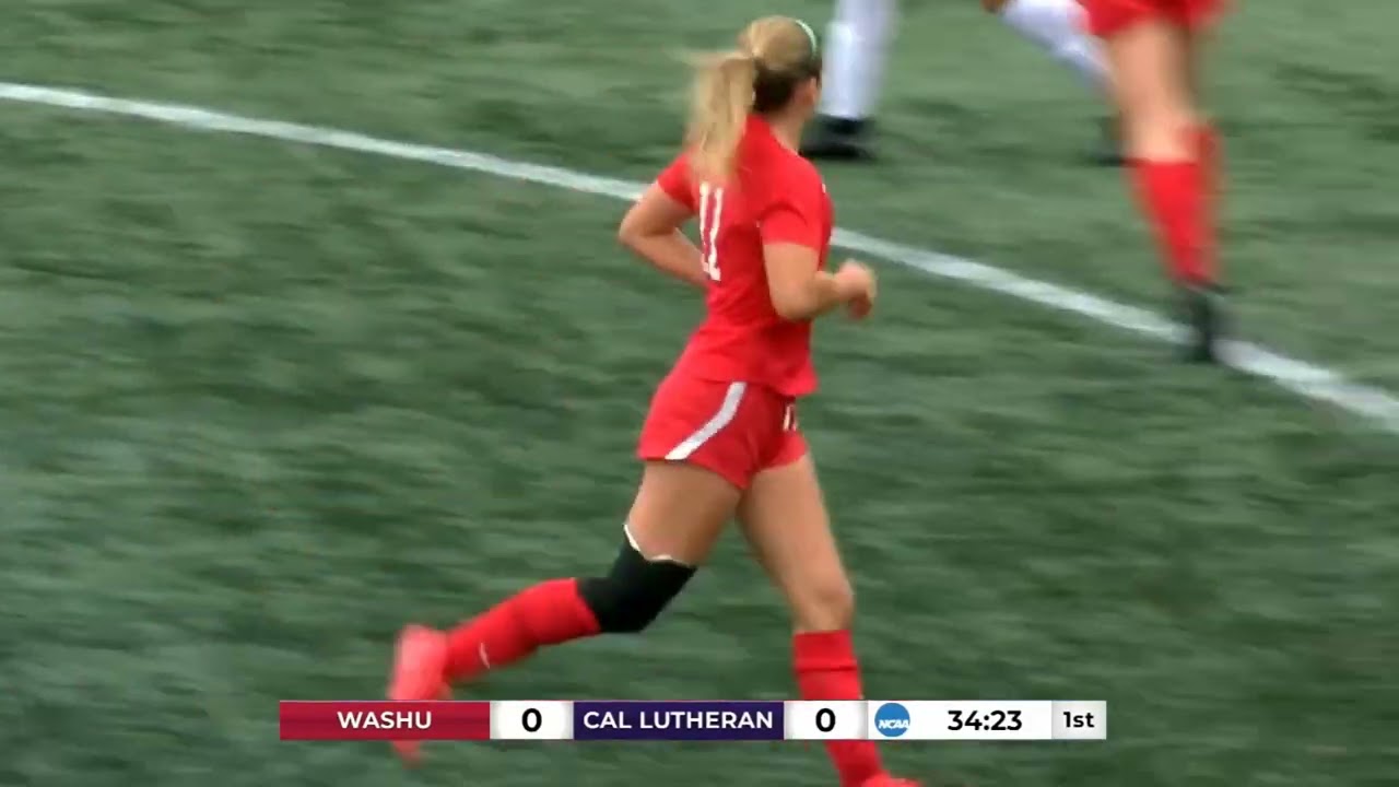 Full college soccer game - 2023 NCAA DIII Women's Soccer final Wash U v Cal Lutheran #soccer #ncaa
