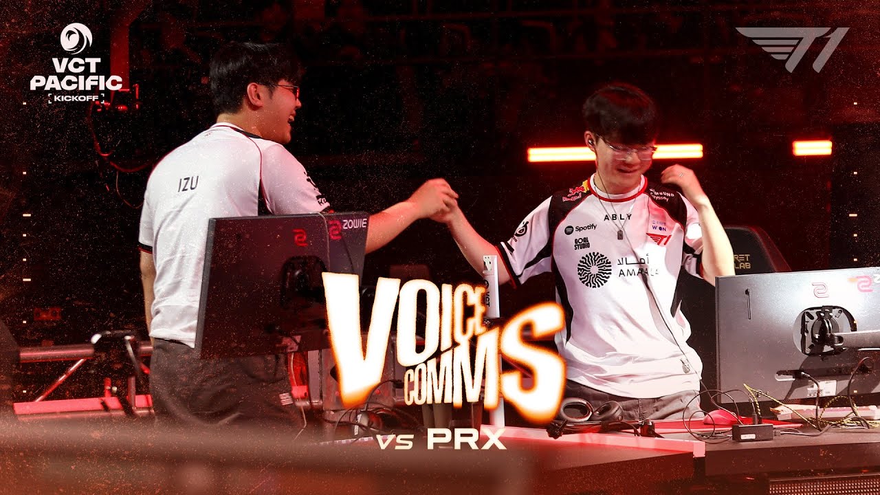 iZu가 우주를 든 순간 | T1 VALORANT Voice Comms