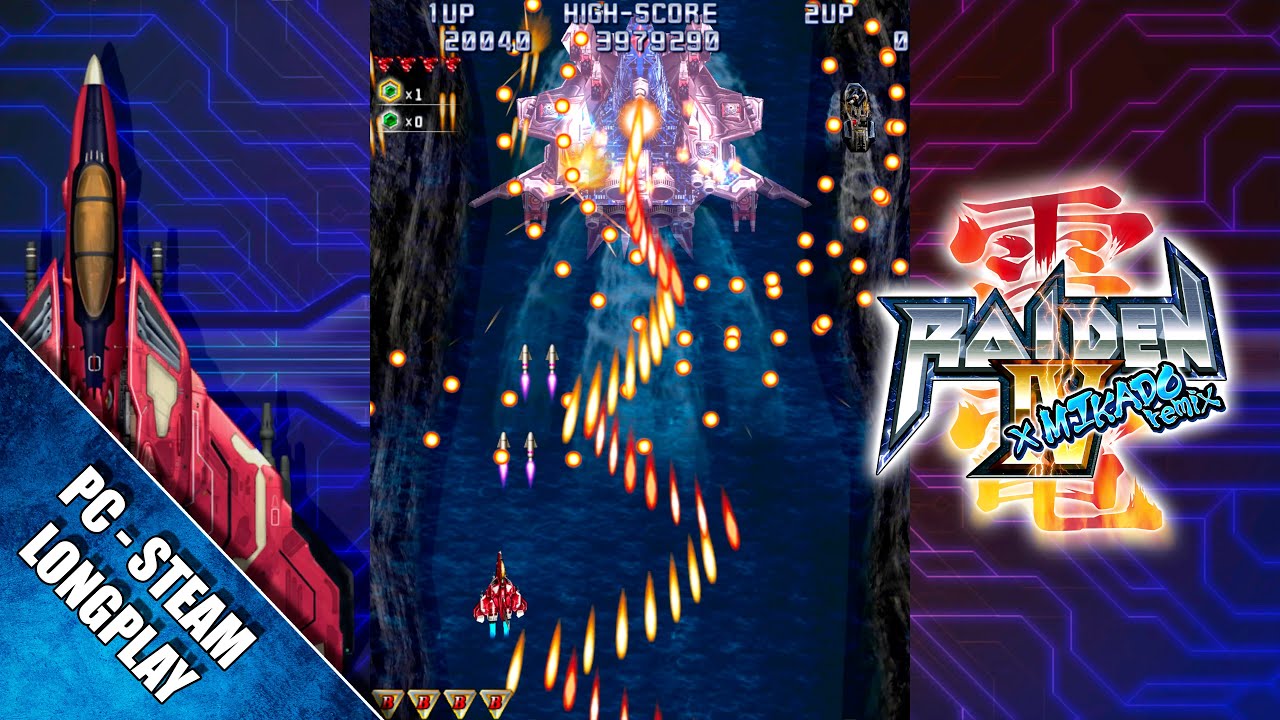 Raiden IV x MIKADO remix (PC) 【Longplay】