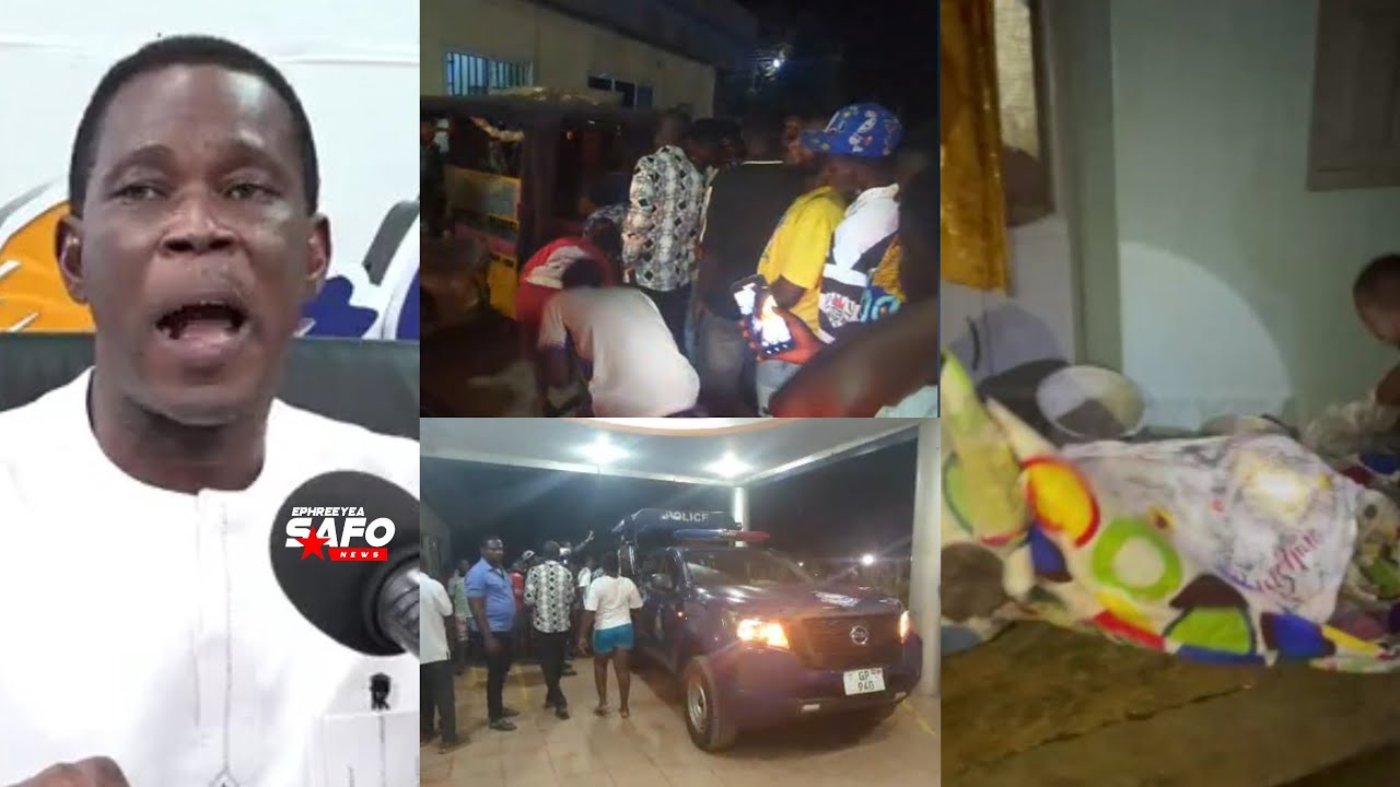 Frafra Queenmother Dèad B0dy lost in Asante Mampong cemètery😱80yrs Woman dèad after f!re outbreak