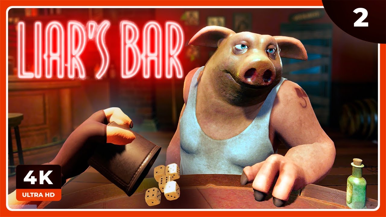 SI MIENTES A LOS DADOS... BEBES VENENO || LIAR'S BAR Gameplay Español