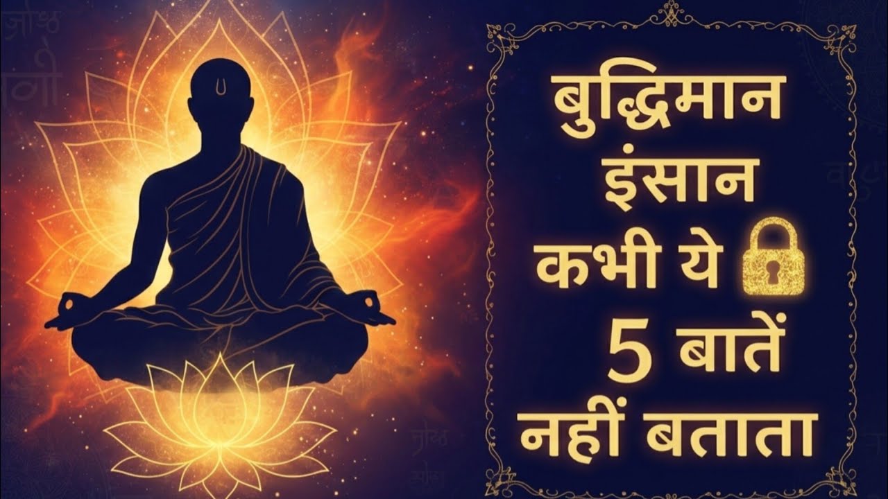 बुद्धिमान इंसान कभी ये 5 बातें नहीं बताता चाणक्य नीति || #chanakyaniti #lifelessons #ancientwisdom 