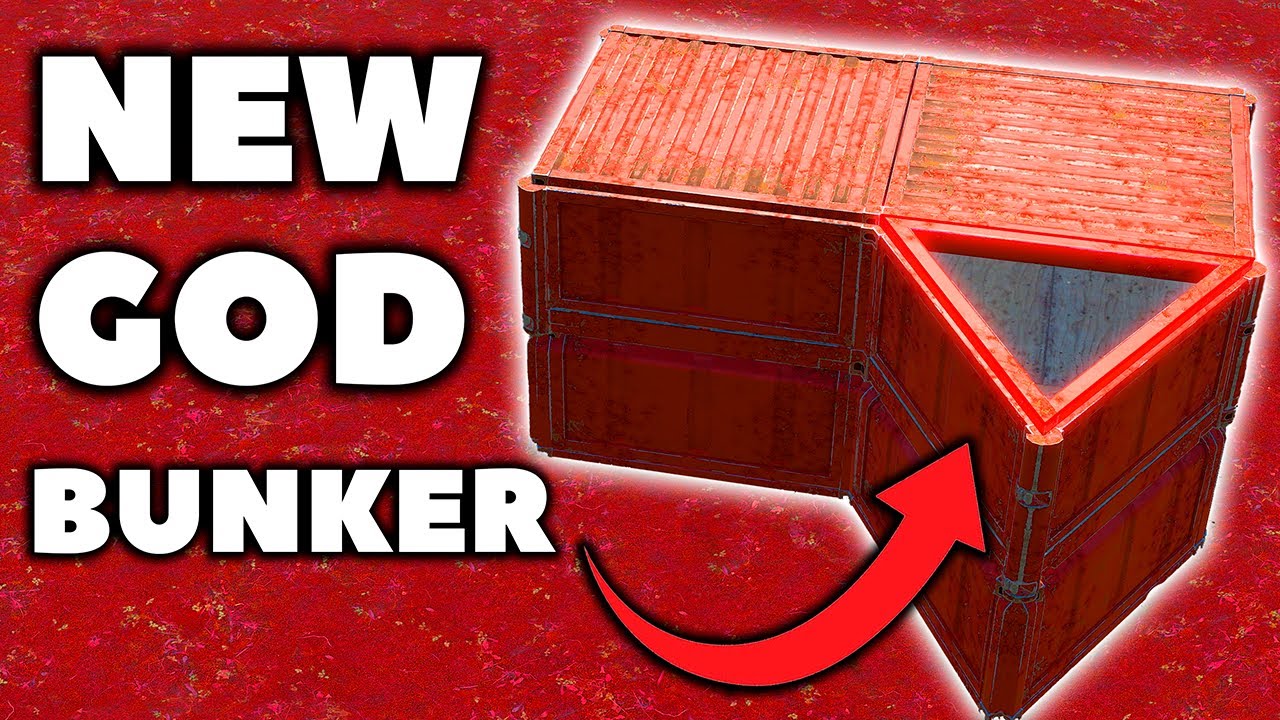 New ''GOD'' Bunker is BACK! - Rust Bunker Base Design 2026