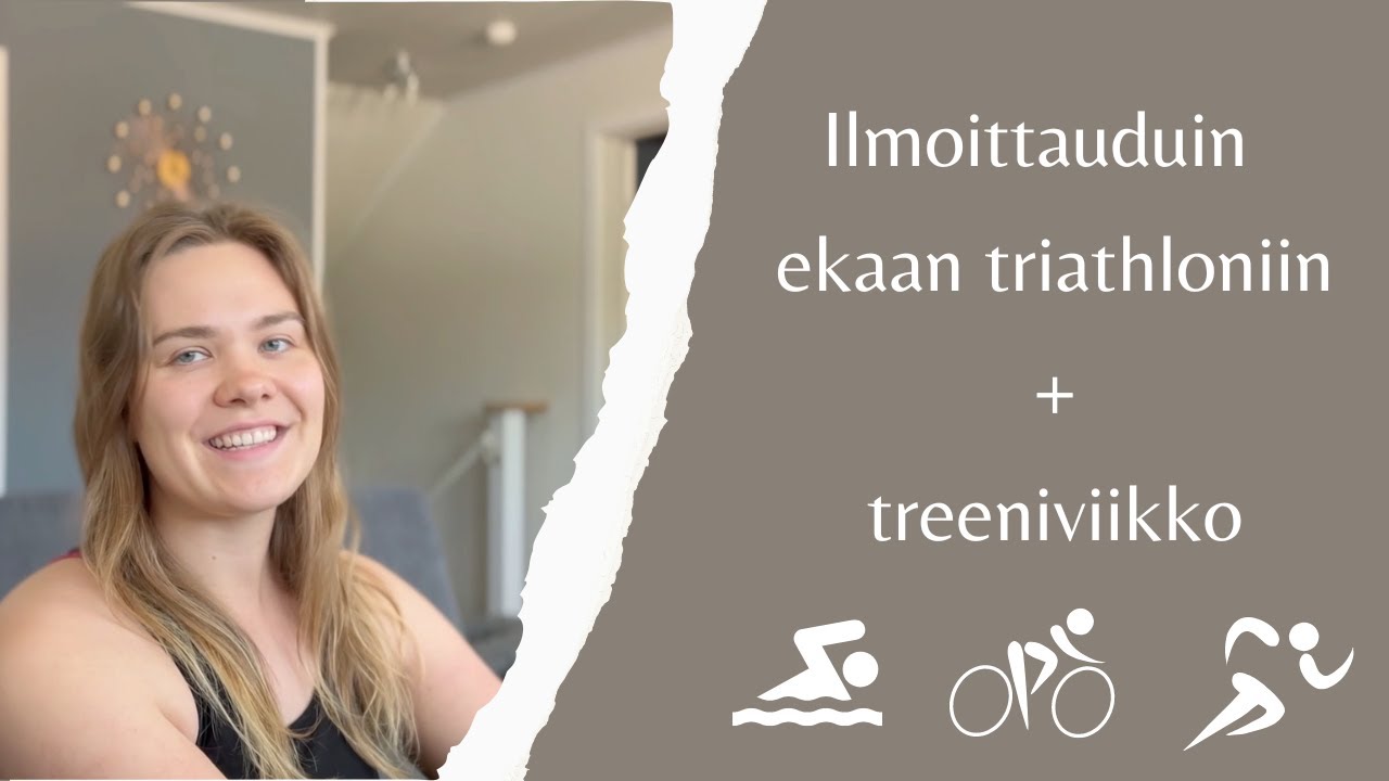 Treeniviikko kohti triathlonia