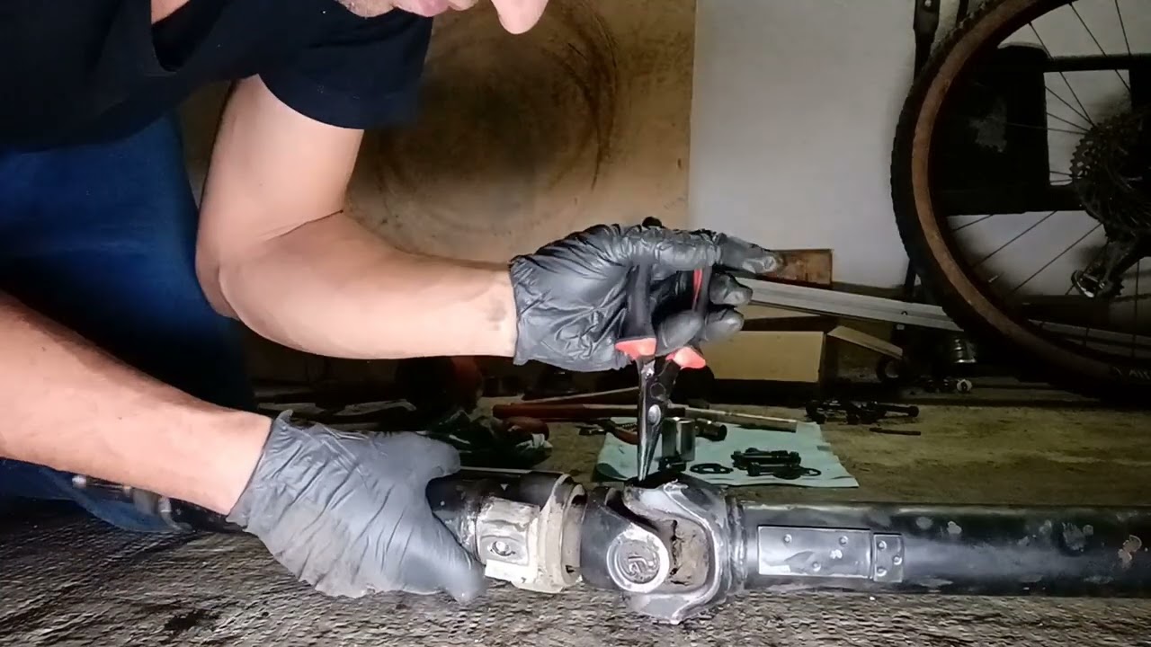 REVISIONE  trasmissione  PANDA 4x4 141  (smontaggio ) in garage