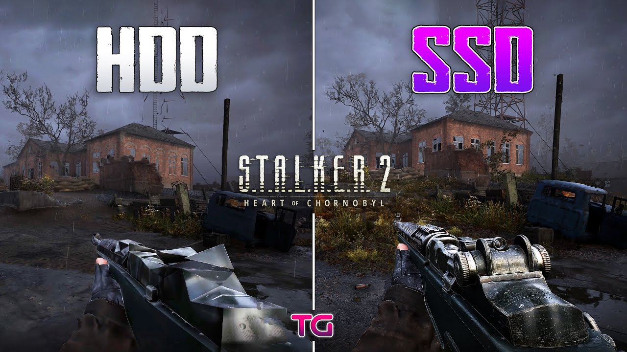 S.T.A.L.K.E.R. 2 - HDD vs SSD