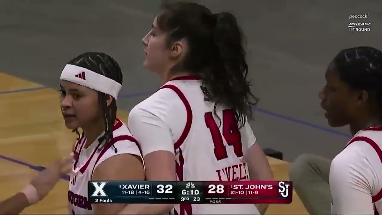 St. John's WBB vs Xavier Big East Tournament Highlights 3.6.2026