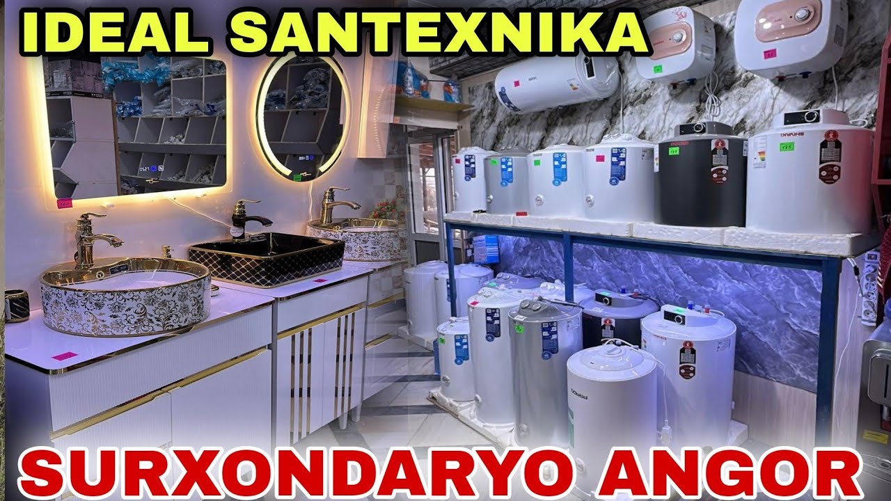 SANTEXNIKA NARXLARI ANGOR IDEAL SANTEXNIKA 