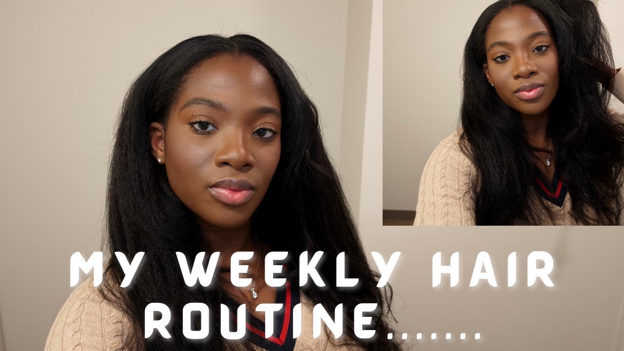 My weekly Hair Wash Day Routine| Dealing With Seborrheic Dermatitis