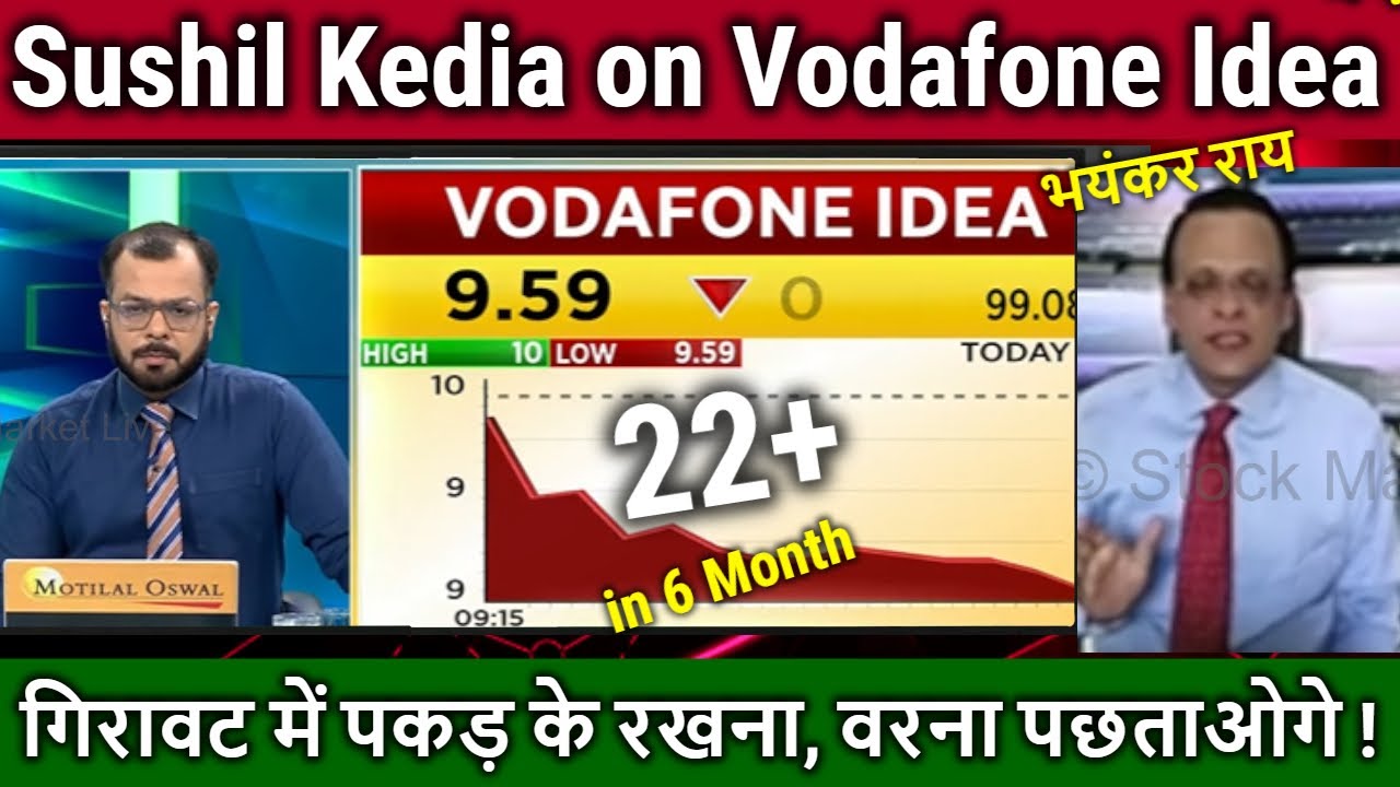 Sushil Kedia on Vodafone Idea,Analysis/vodafone idea share latest news,VI share target 2025