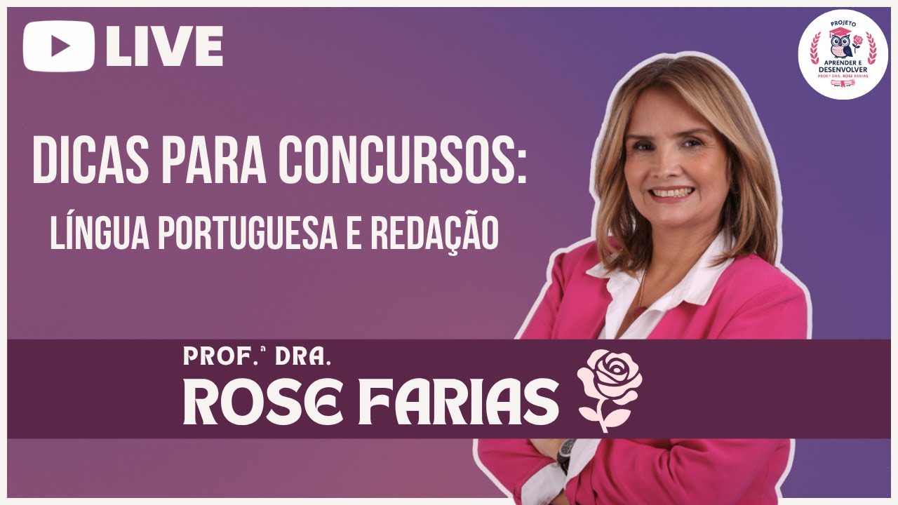 DICAS PARA CONCURSOS: LÍNGUA PORTUGUESA E REDAÇÃO