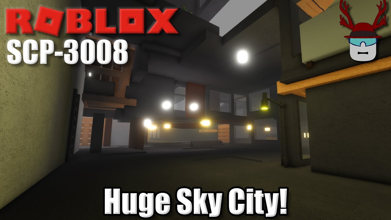 МЫ ПОСТРОИЛИ НЕБЕСНЫЙ ГОРОД! | Roblox SCP-3008