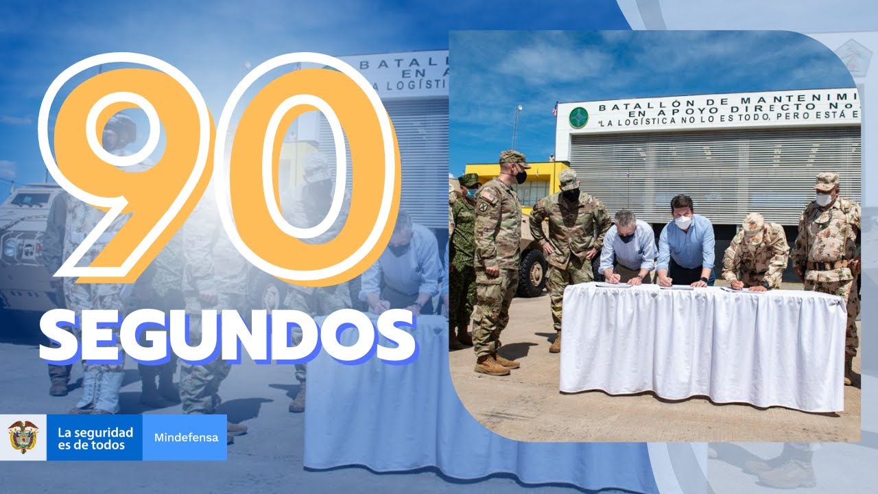 Colombia fortalece sus capacidades en Defensa Nacional | Diciembre 4 | #90segundos