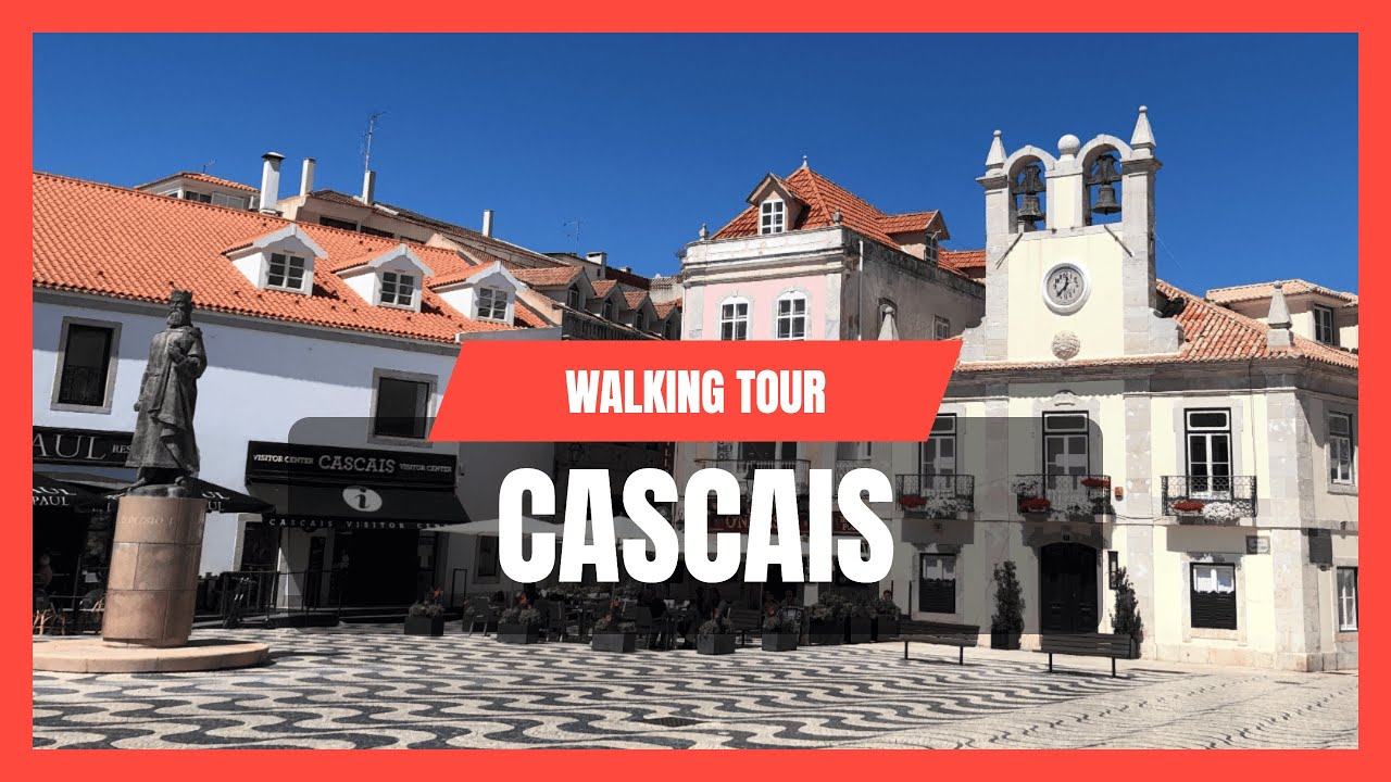 Walking tour Cascais 🇵🇹 Portugal [4K]