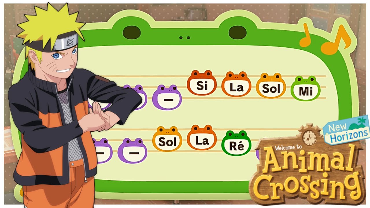 Hymne Naruto Battle music Tunes | Animal Crossing New Horizons