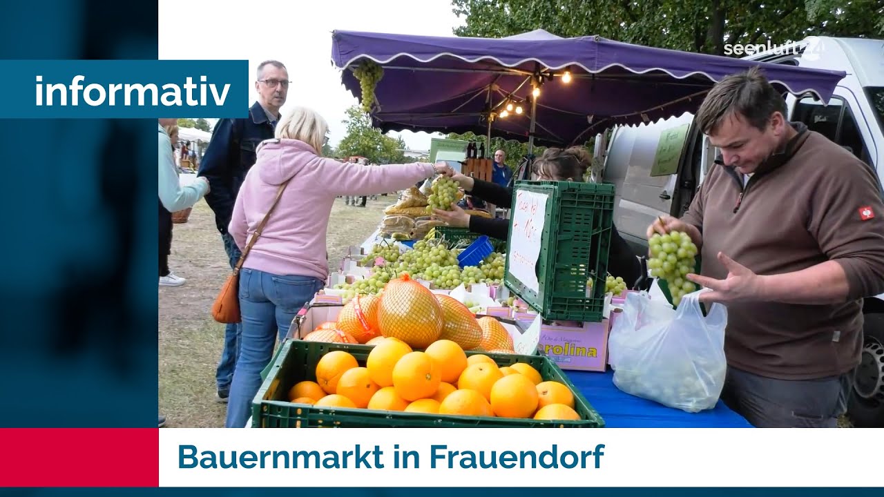 Bauernmarkt in Frauendorf