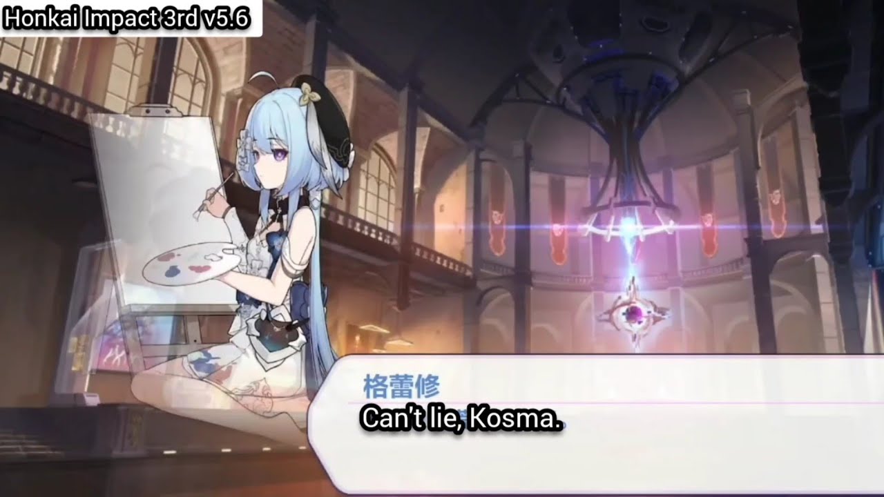 Why Griseo having an issue about wearing shoes? Kosma know why!! [Honkai v5.6]