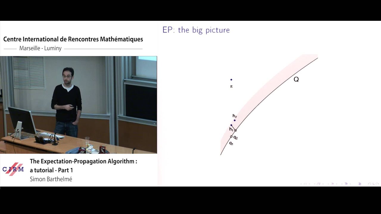 Simon Barthelmé: The Expectation-Propagation algorithm: a tutorial - Part 1