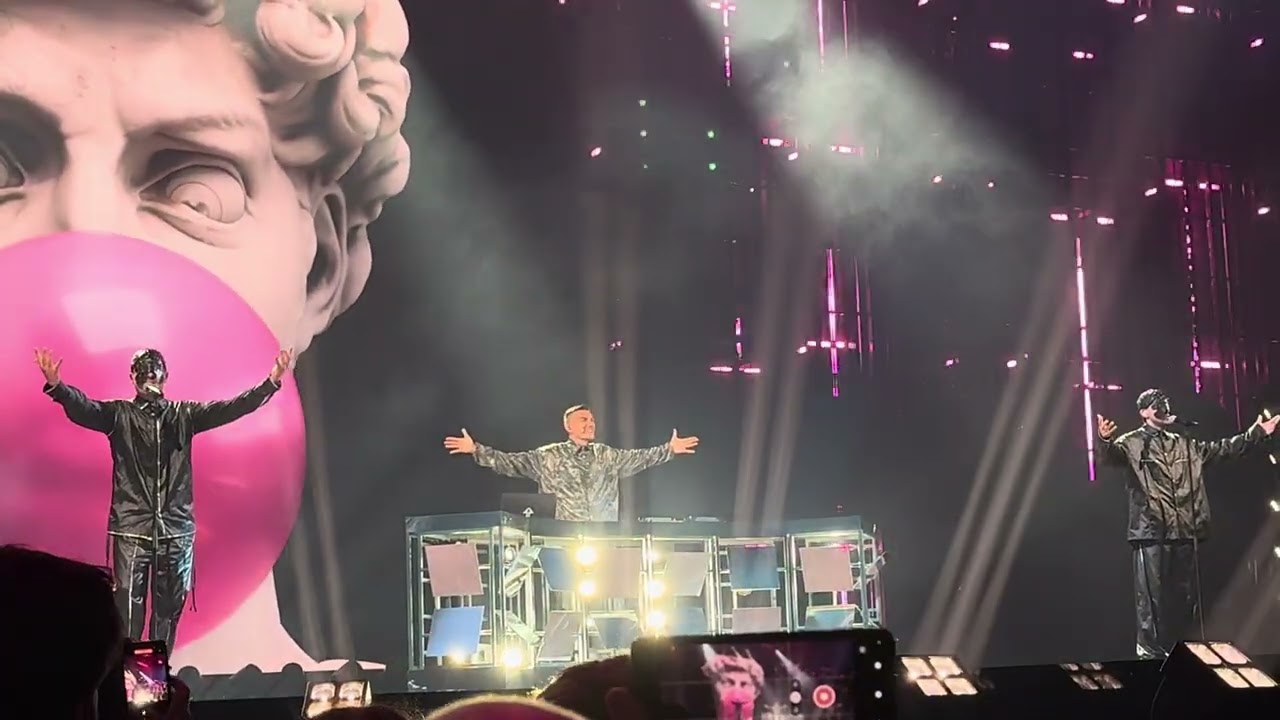 EUROVISION 2025 SAN MARINO 1st SEMIFINAL Gabry Ponte - Tutta l'Italia Live Basel 13/5/2025