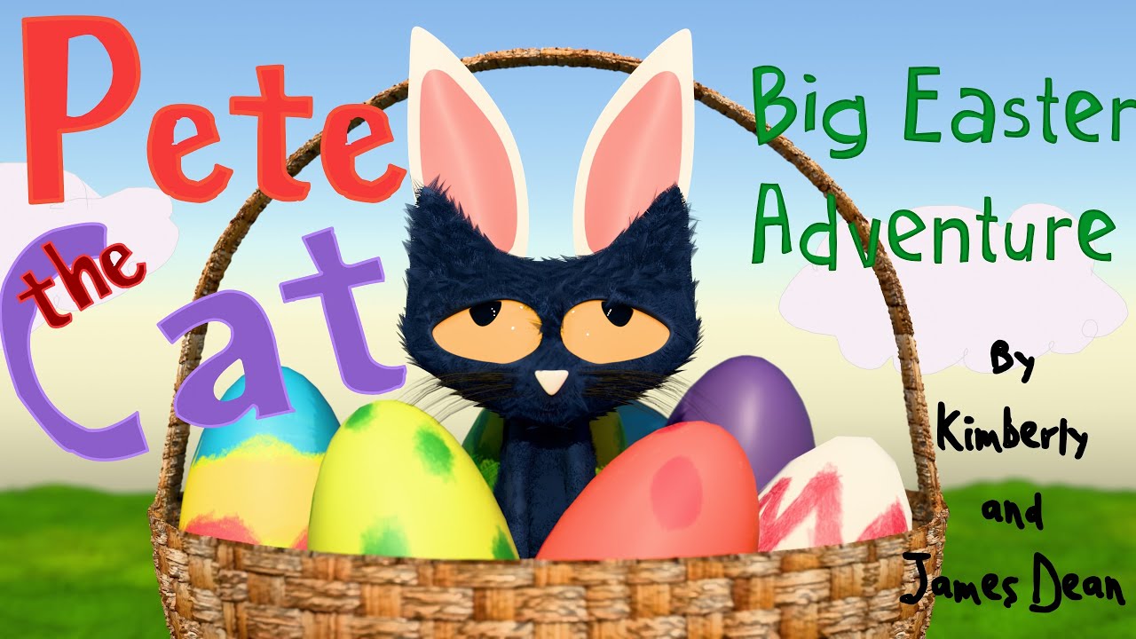 🎨🐾 Pete the Cat: Big Easter Adventure 🐣🌸 | Fun Easter Story for Kids 📚🥚