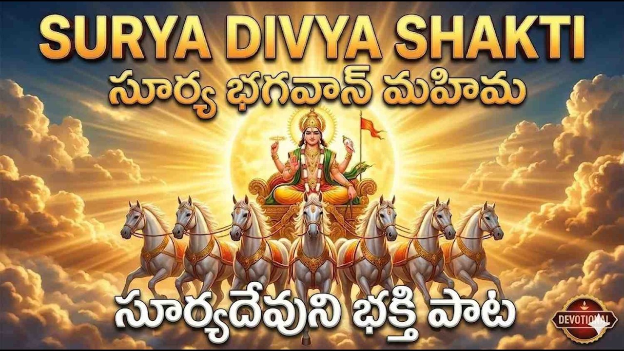 Surya Bhagawan Divine Power ☀️ | Surya Devotional Song | సూర్య భగవాన్ మహిమ
