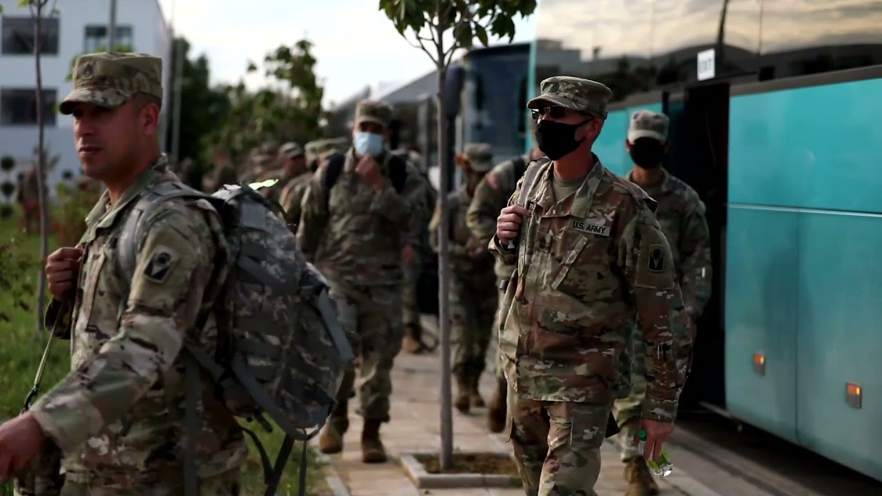 53rd IBCT arrives in Albania for DEFENDER-Europe 21
