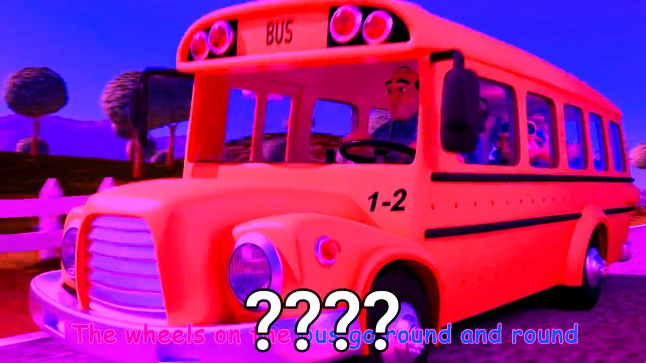 Wheels on The Bus CoComelon || Sound Variations pt3