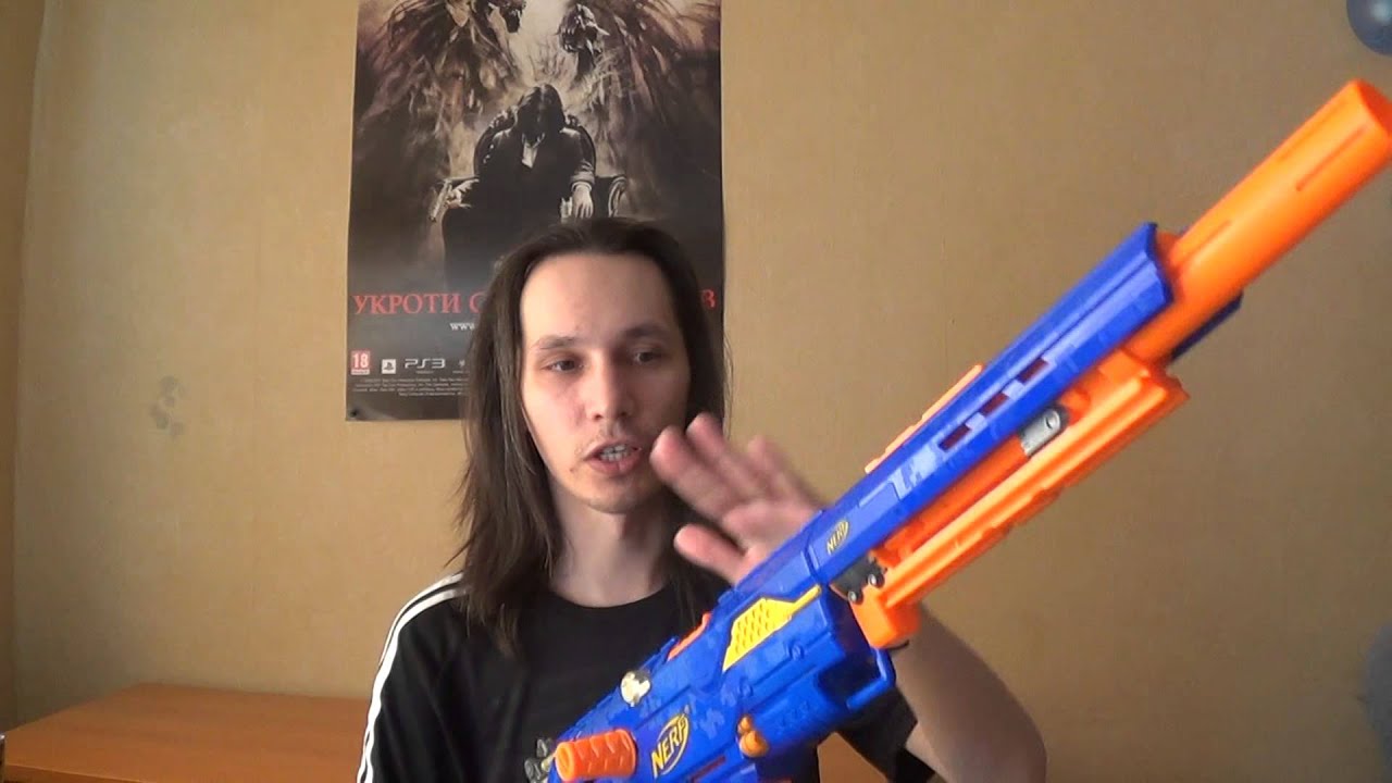 Обзор Nerf - Longstrike (Нерф - Лонгстрайк)