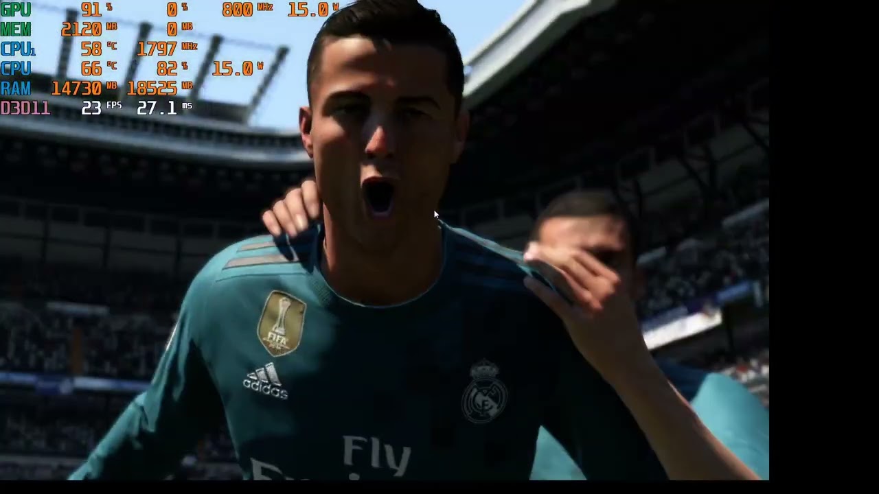 FIFA 18 - PC HD - Real Madrid vs FC Barcelona ( La Liga ) 2017-18 Season Ultra HD 60 FPS
