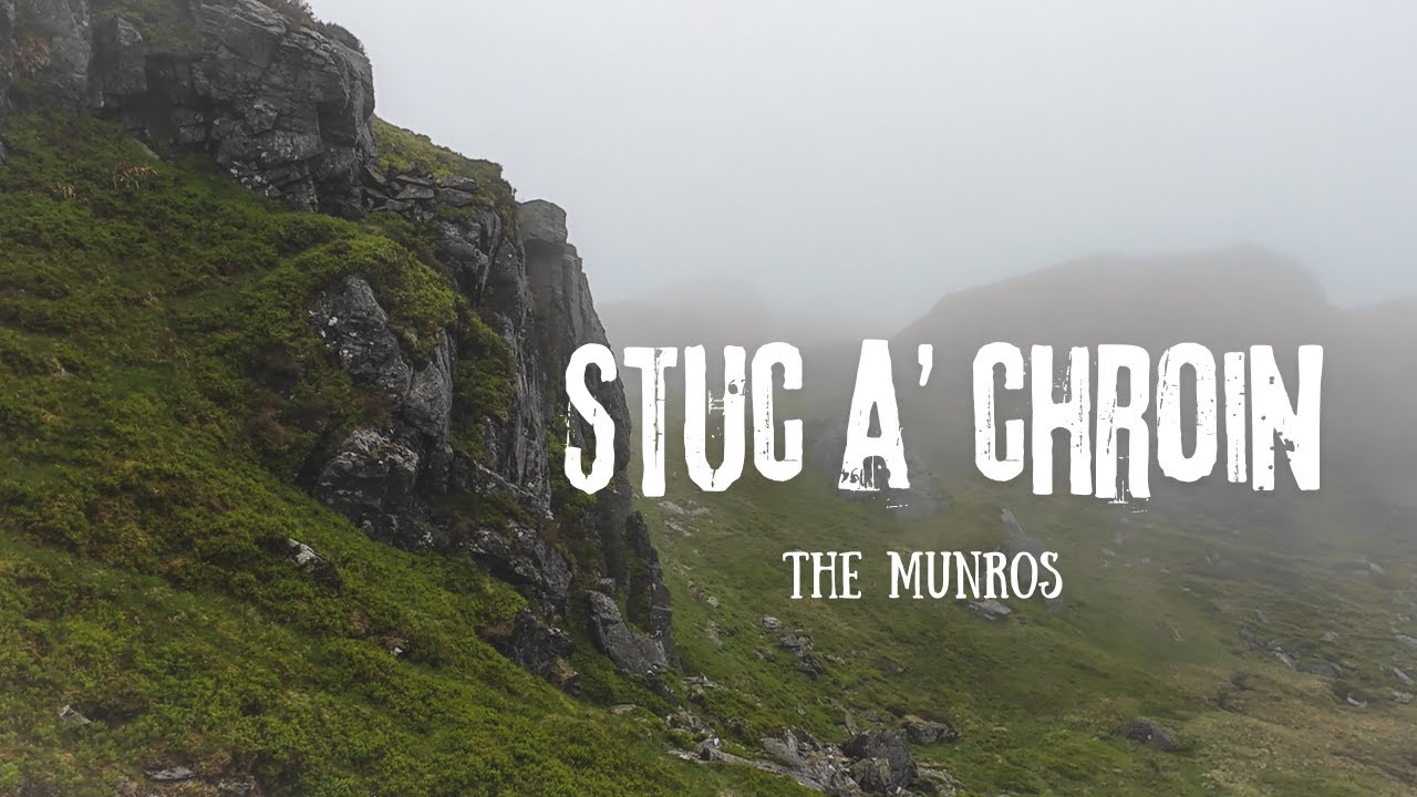 Stuc A Chroin from Ben Each.  Munro Bagging.