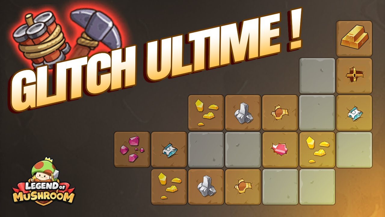 NE GASPILLEZ PLUS JAMAIS DE PIOCHES ! Legend Of Mushroom