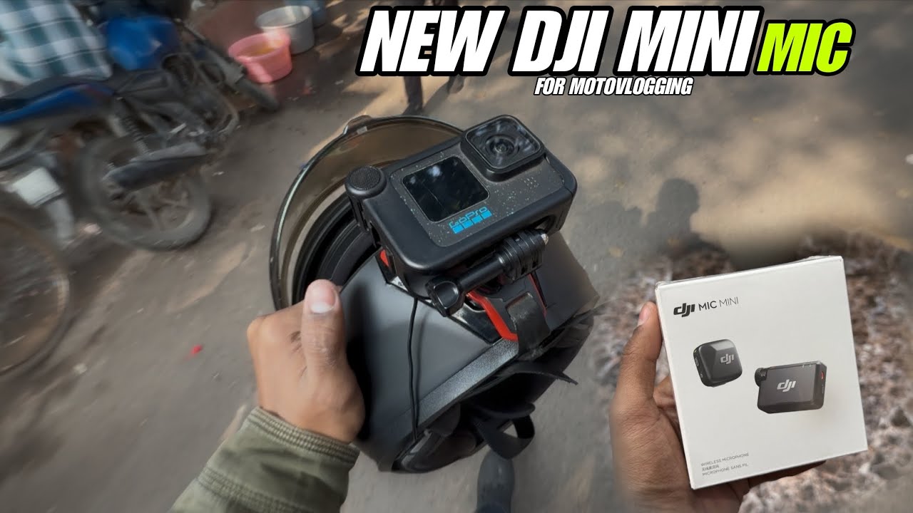 НАКОНЕЦ-ТО НОВЫЙ МИКРОФОН ДЛЯ МОТОВЛОГИНГА | DJI MIC MINI | @DSGVLOGS007