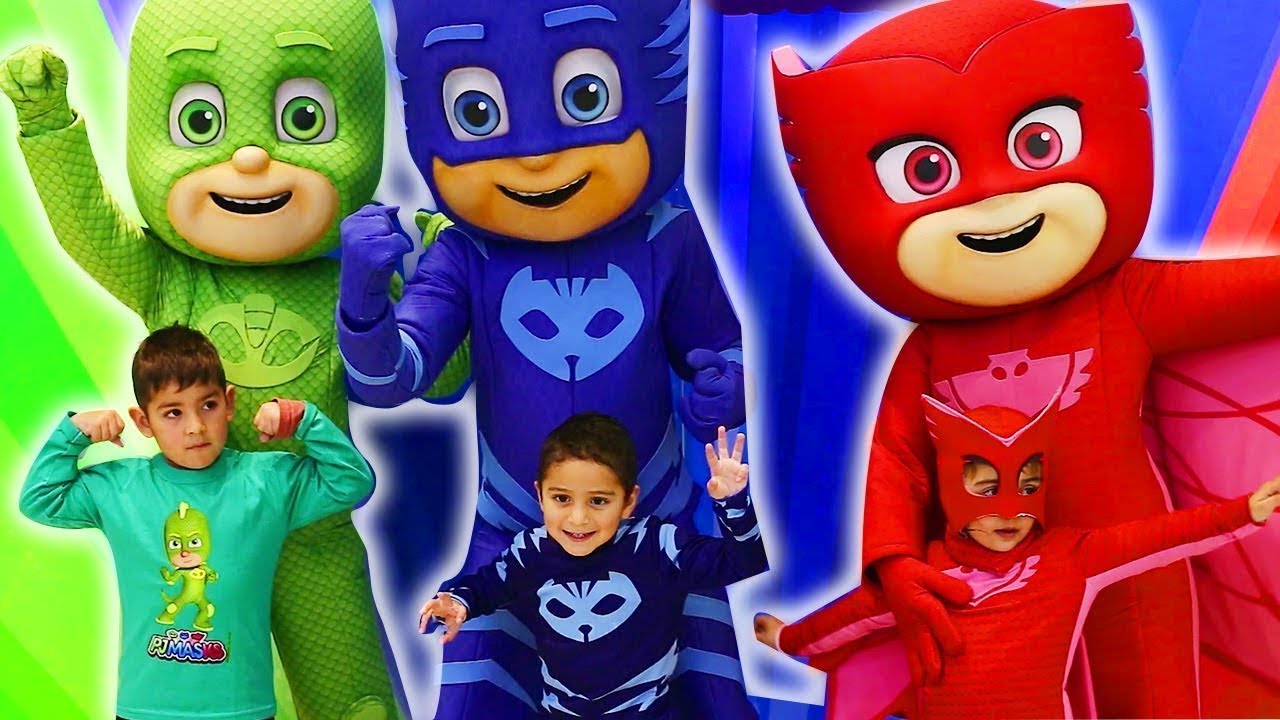 Heroes en Pijamas en Español ✨Misón PJ Masks en Osito Azul ✨Dibujos Animados