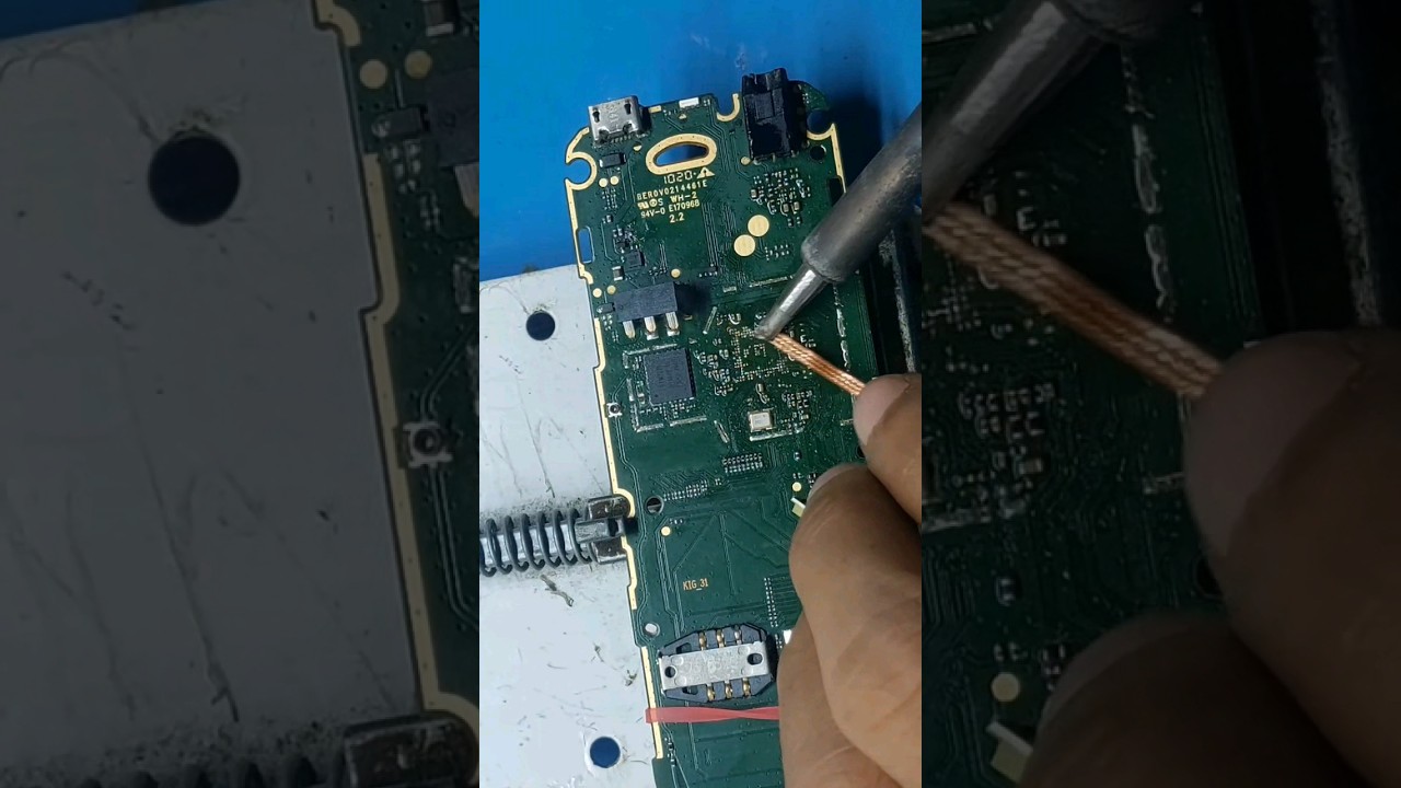 #nokia 105 dead solution#pawer ic reballing