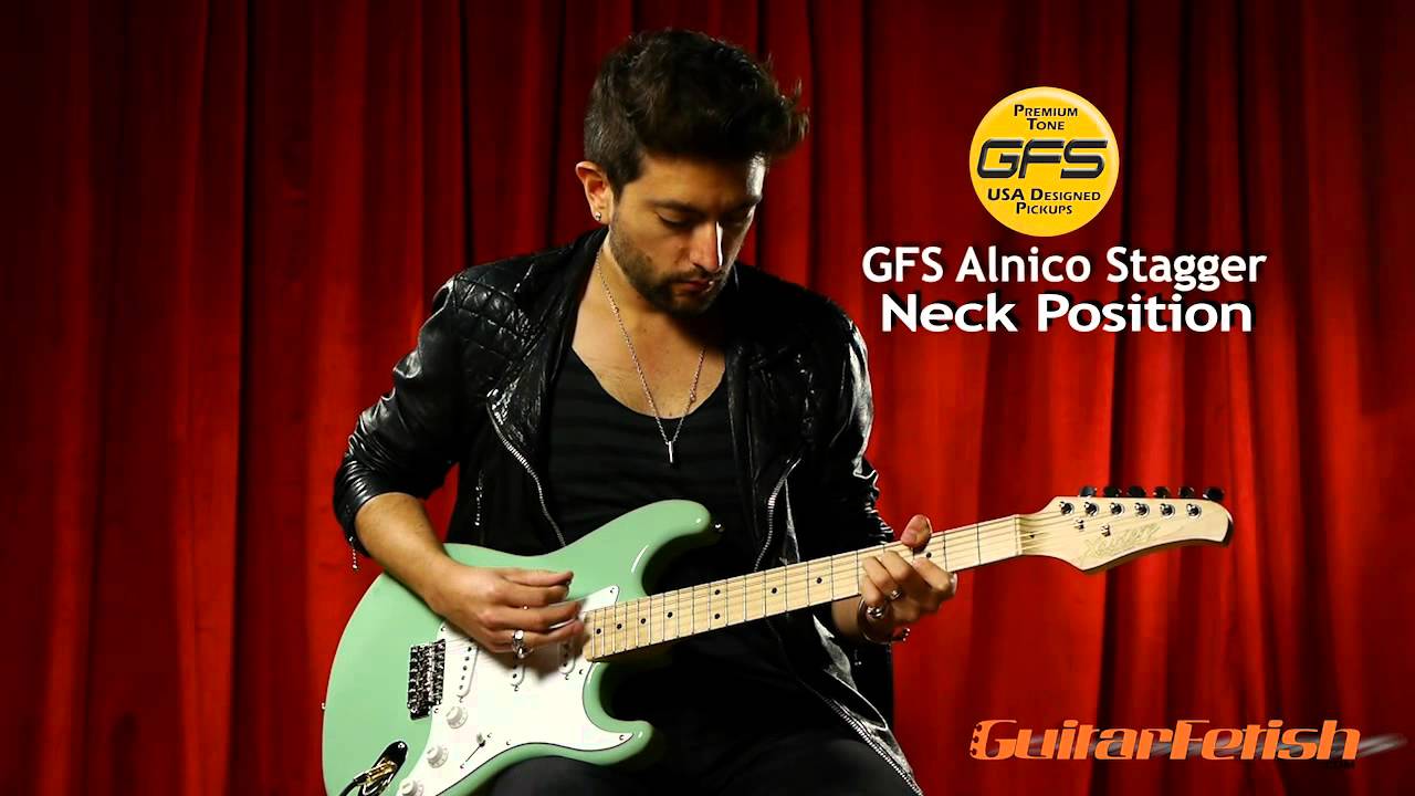 GFS Pickups: Alnico Stagger Strat Set